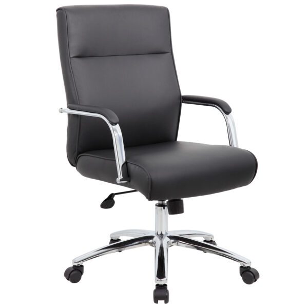 Silla Boss B696C-BK Modern CaressoftPlus negra