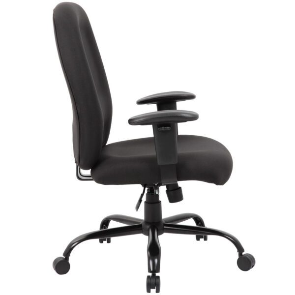 Silla de trabajo Boss B996 Black Heavy Duty