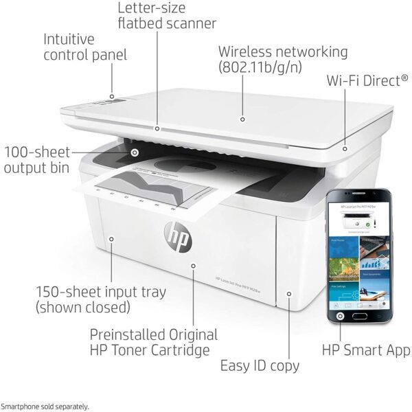 Impresora láser inalámbrica multifunción HP LaserJet Pro M29w (Y5S53A)