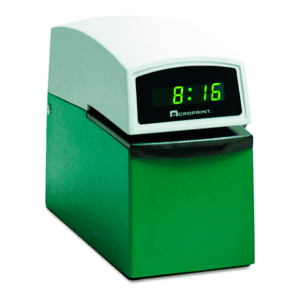 Acroprint Etc Reloj digital automático con sello